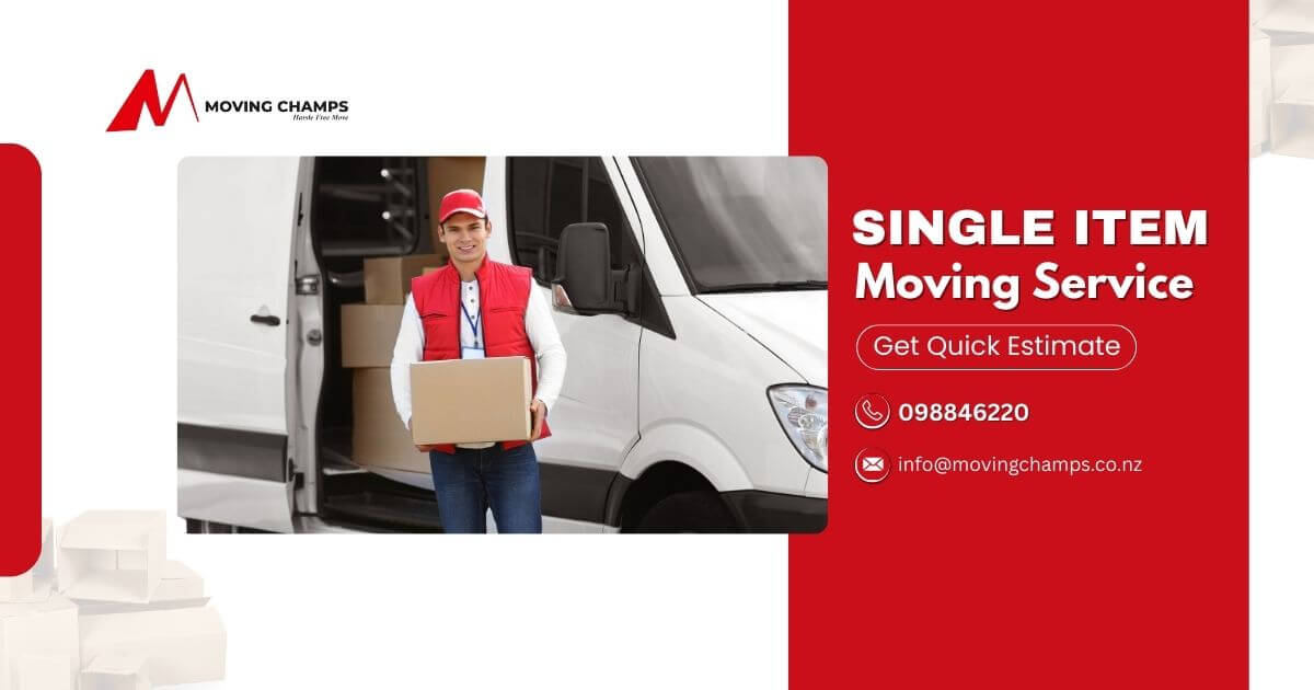 Single Item Movers NZ | Single Item Furniture Movers